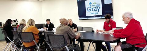 City Council members at their Oct. 20 All Committees Meeting held in the Business Development Center. DEBBIE LURIE-SMITH/Staff