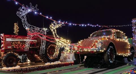 The 2025 Gray Christmas Parade will again line up at the Ingles parking lot before delighting onlookers. FILE PHOTO