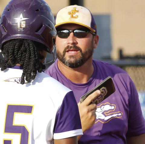 Lady Greyhounds head coach Tripp Burt will be entering his fifth season as head coach next month. BRAD HARRISON/Staff