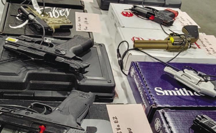 Red Roo Defense sells many different kinds of handguns. CONTRIBUTED BY MATTHEW SIMS
