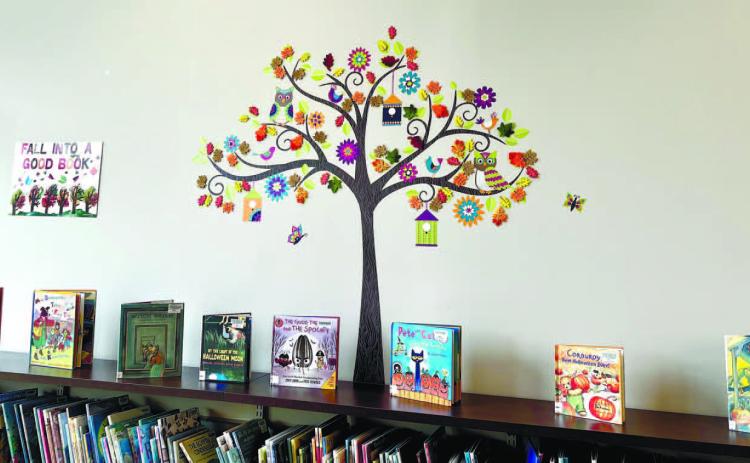 The Jones County Public Library has lots of Halloween and fall books for children to check out this spooky season. ALAINA CLARKE/Staff